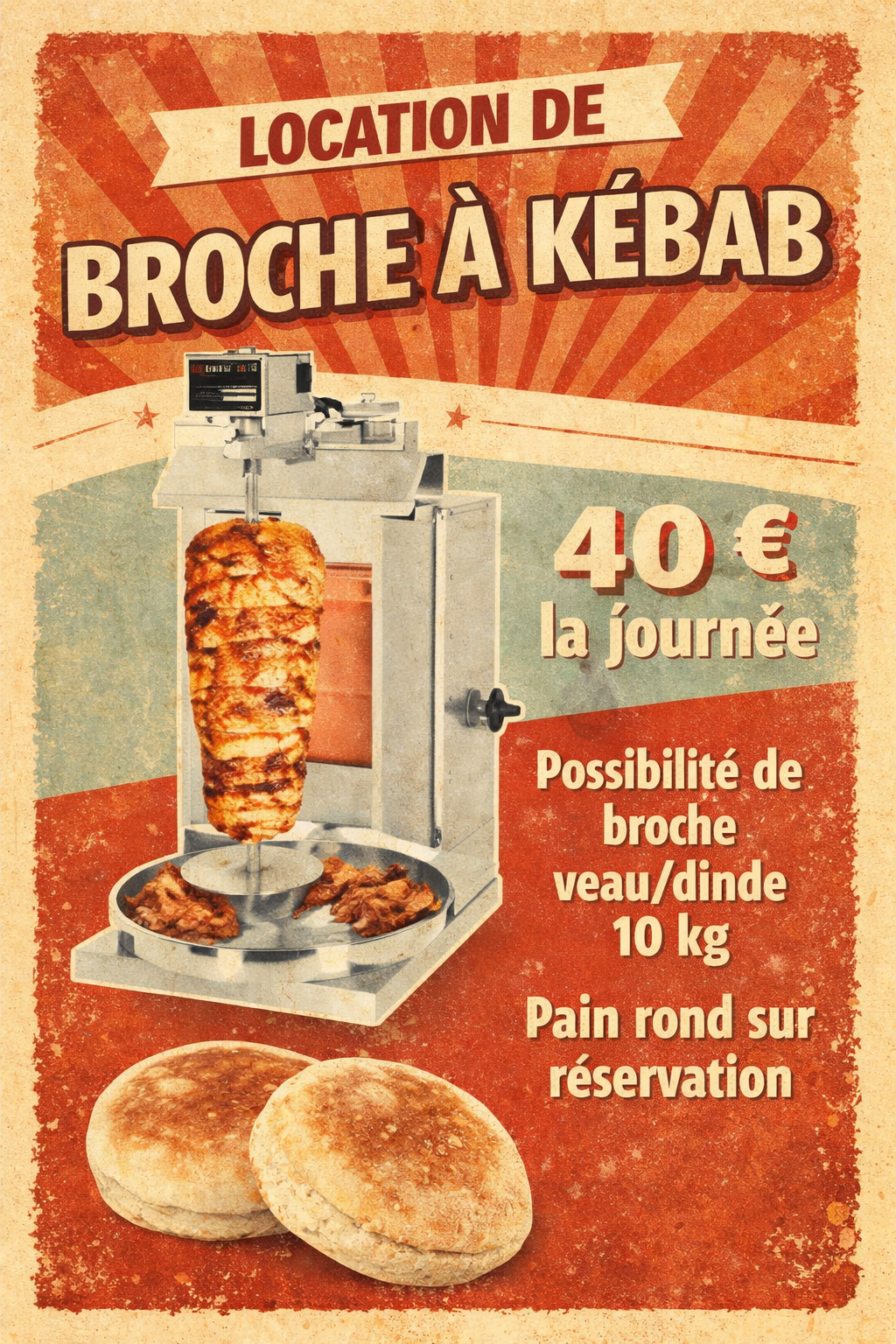 Machine à kebab